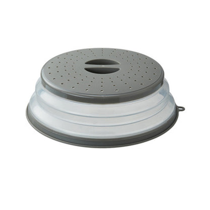 Foldable Silicone Splatter Guard for Microwave Cooking and Food Storage