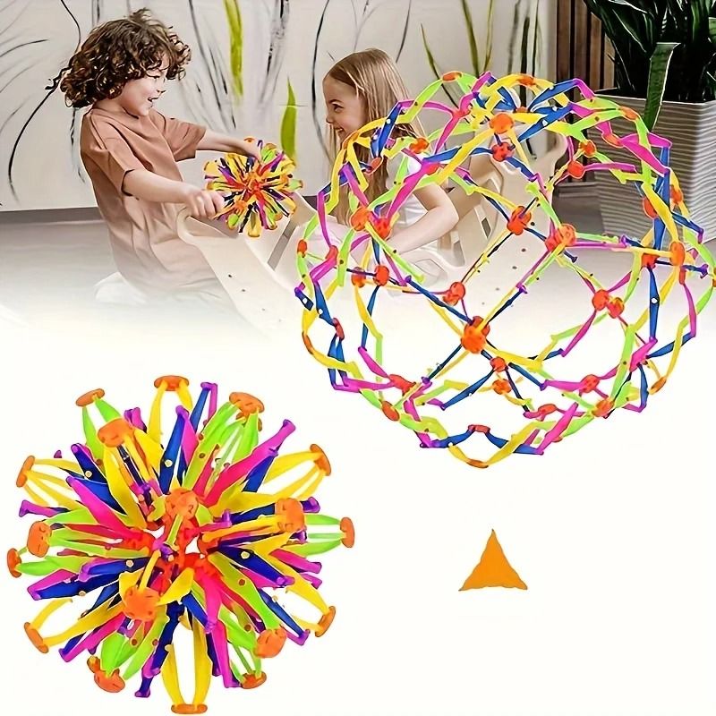 Expandable Sensory Sphere Ball for Stress Relief and Relaxation