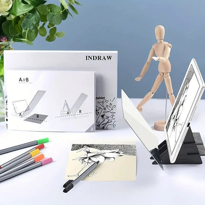 Portable Optical Tracing Board for Sketching and Image Drawing