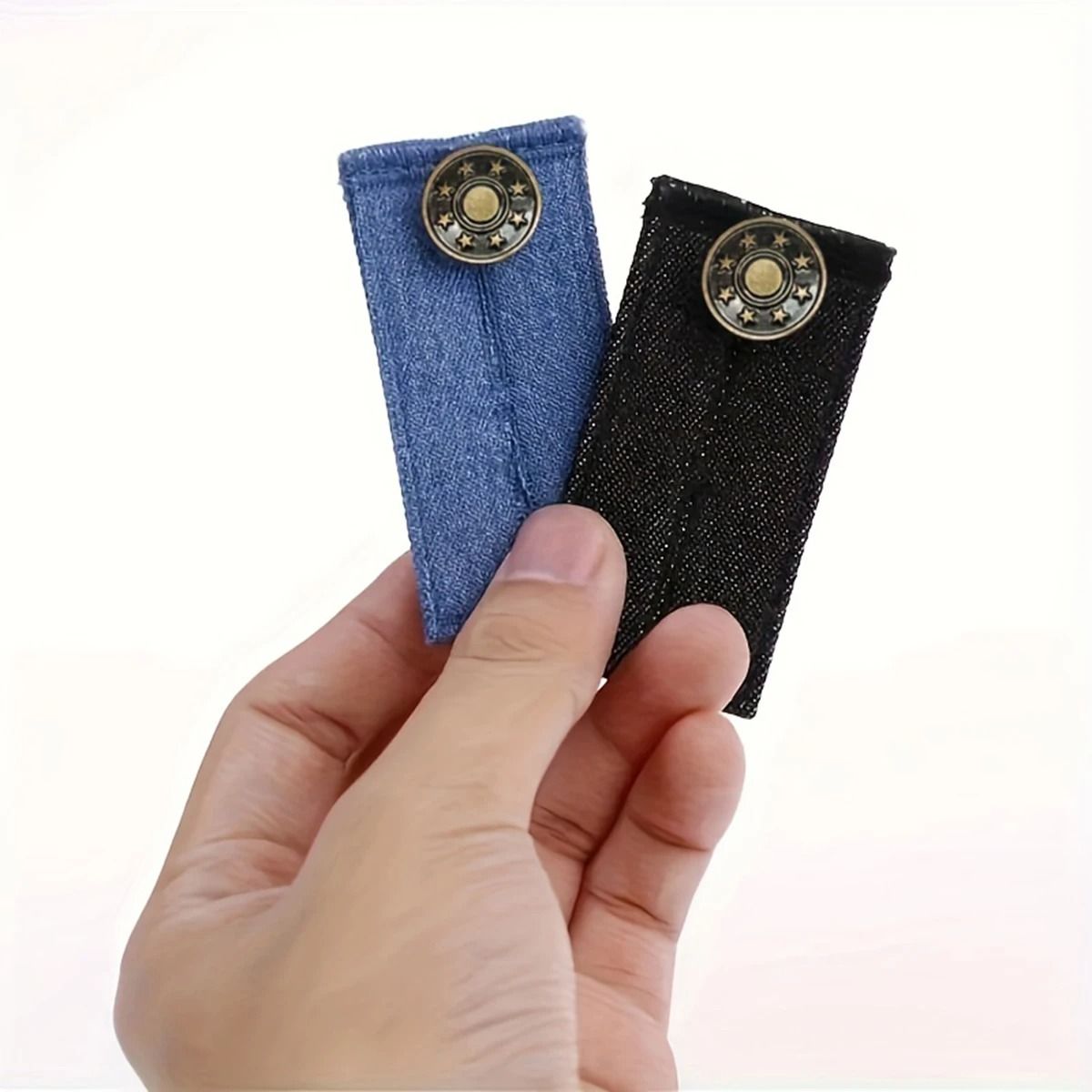 Stretch Fit Button Extenders for Waistbands and Trousers