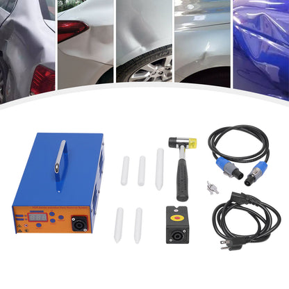 Paintless Dent Removal Machine, 1380W Induction Tool Set with Digital Panel