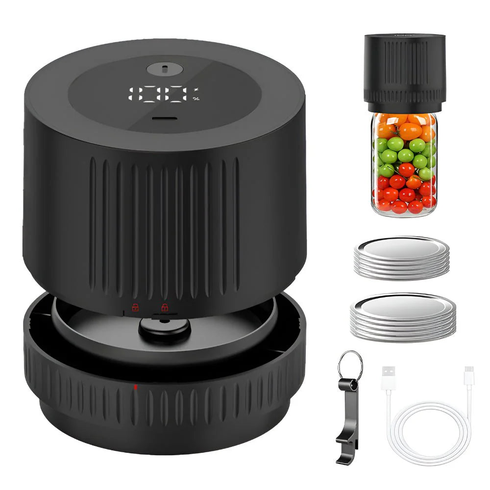 Vacuum Sealing Kit for Wide and Regular Mouth Mason Jars