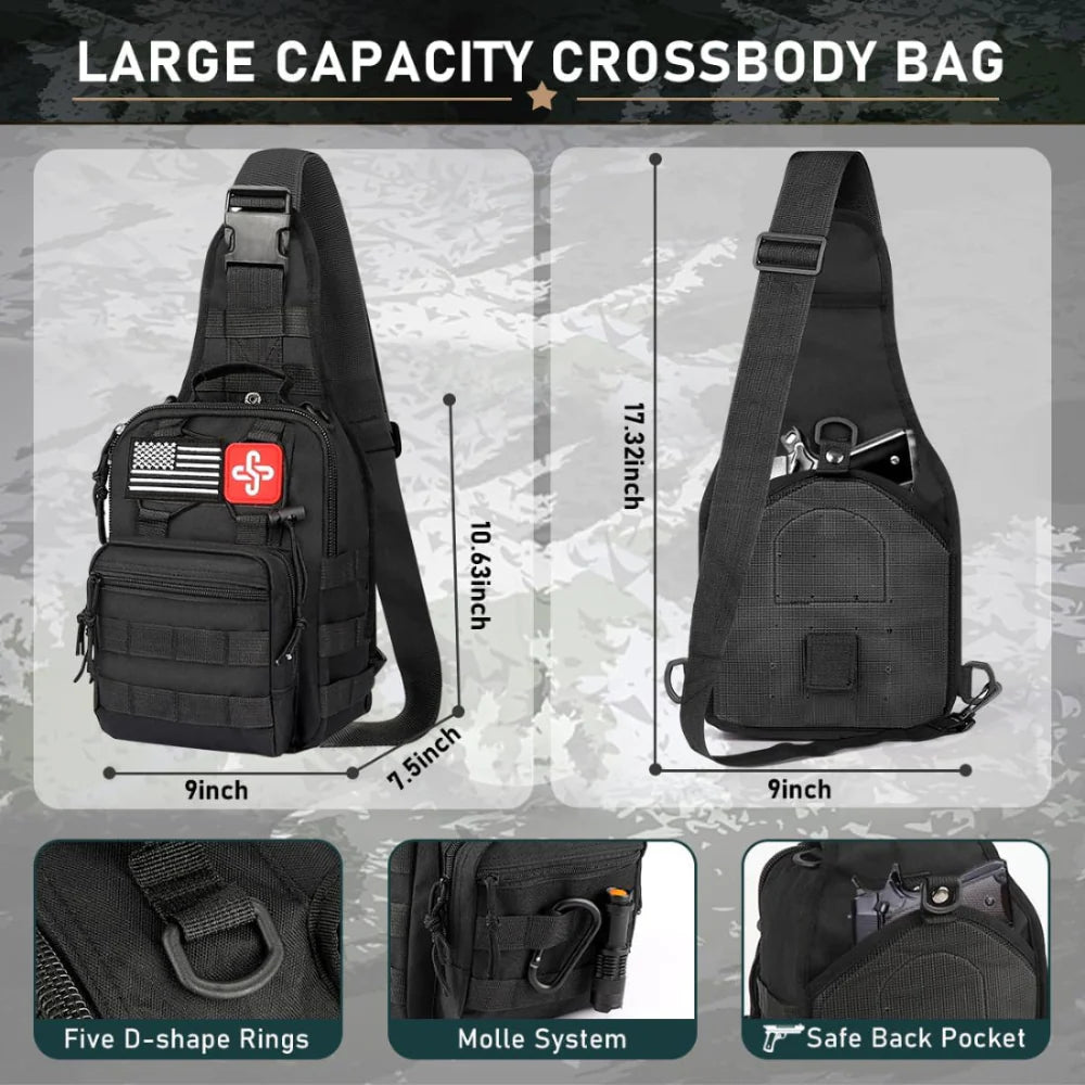 262-Piece Emergency First Aid and Camping Survival Gear Set