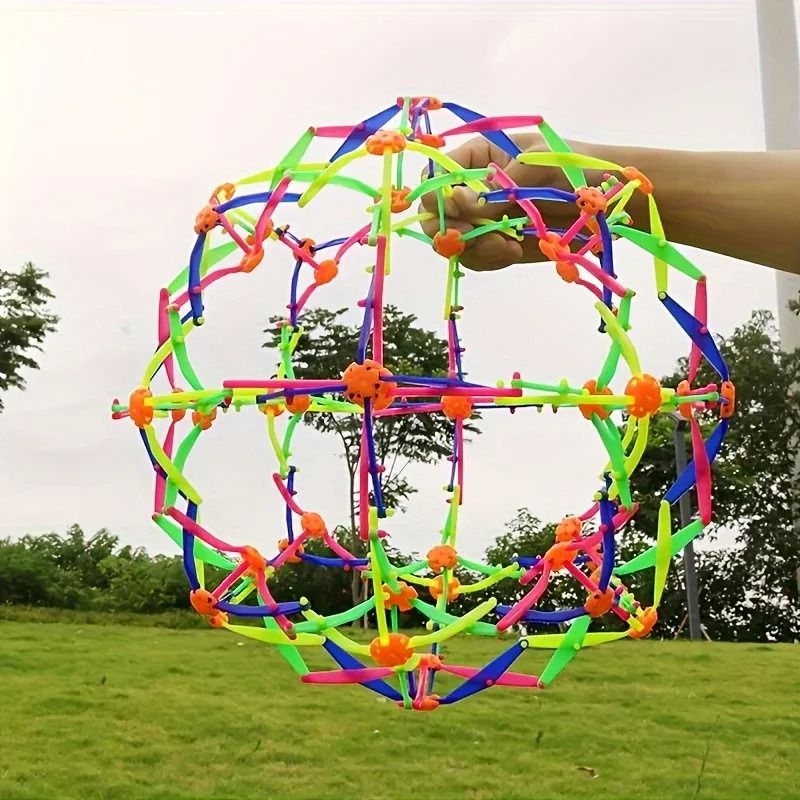 Expandable Sensory Sphere Ball for Stress Relief and Relaxation