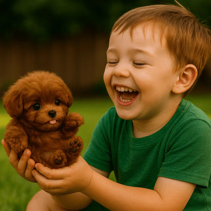 Interactive Robotic Puppy Toy with Motion Response