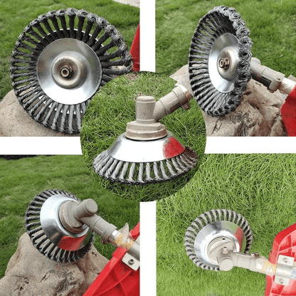 8 Inch Rust Removal Wheel for Weeding and Cleaning Tools