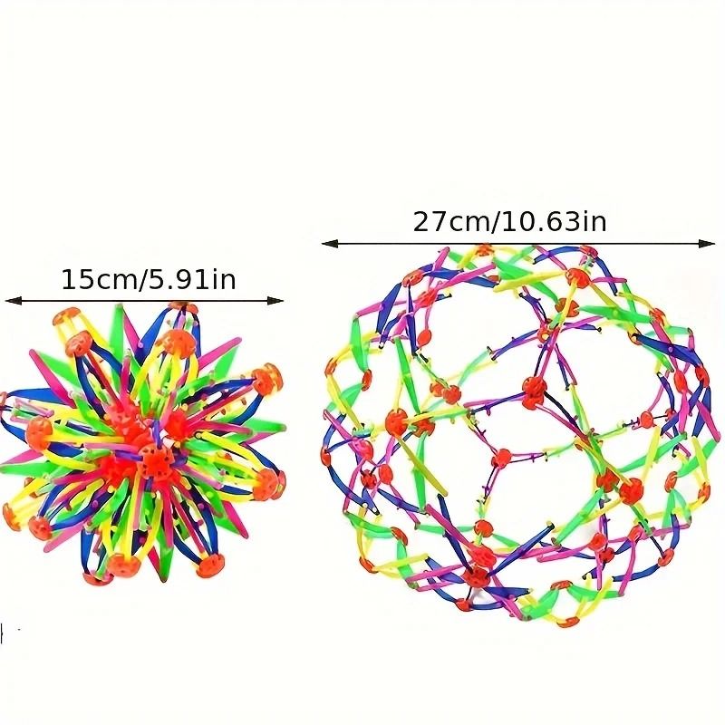 Expandable Sensory Sphere Ball for Stress Relief and Relaxation