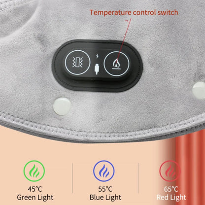 USB Powered Heating Wrap for Neck and Shoulder Pain with 3 Temperature Settings
