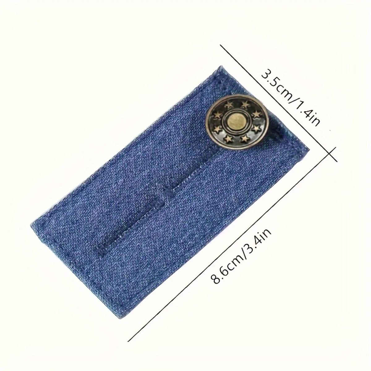 Stretch Fit Button Extenders for Waistbands and Trousers
