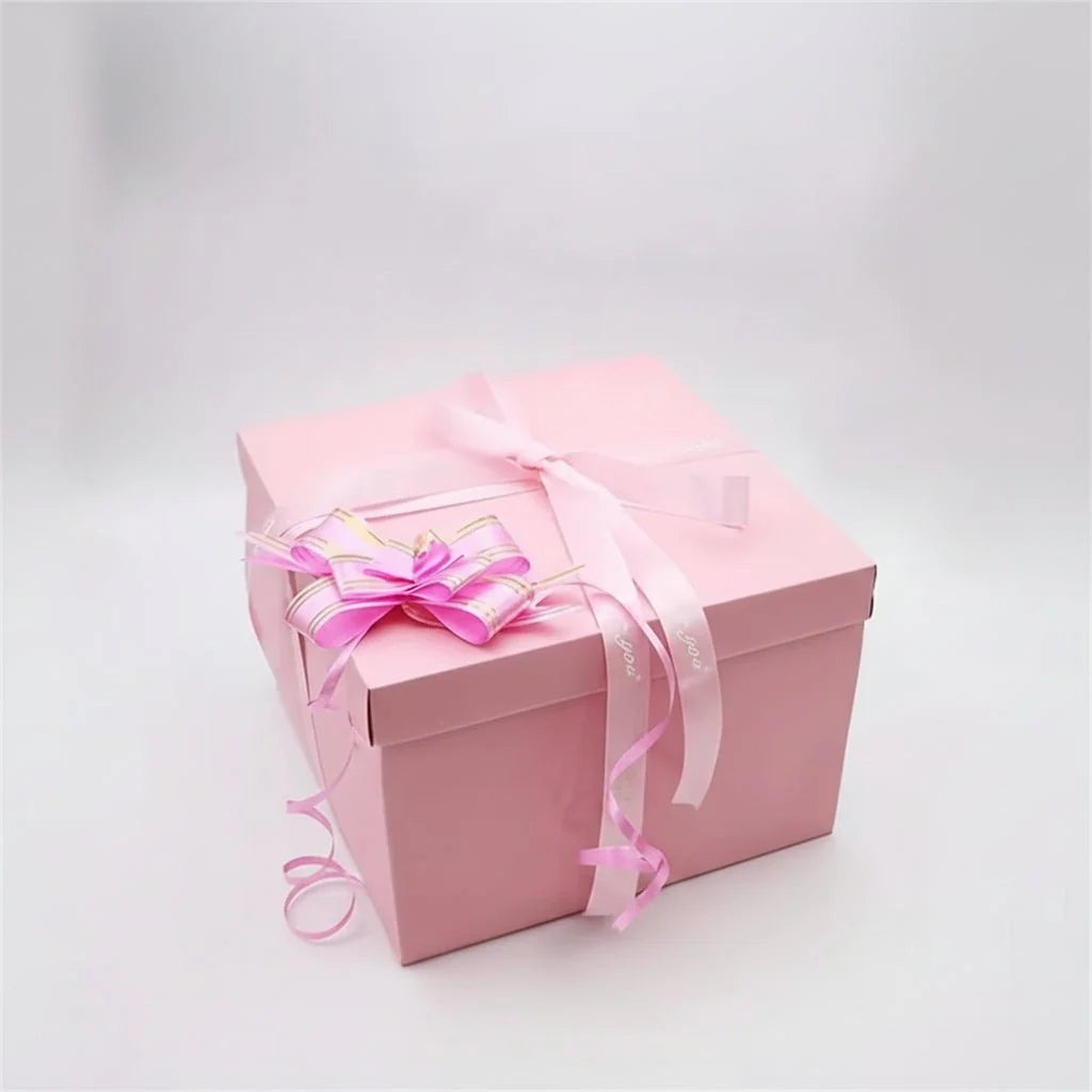 Handmade Pop-Up Memory Box Set for Custom Photo Keepsakes