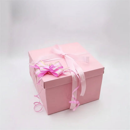 Handmade Pop-Up Memory Box Set for Custom Photo Keepsakes
