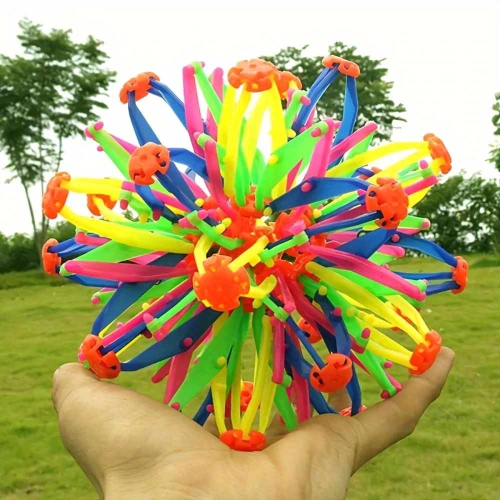 Expandable Sensory Sphere Ball for Stress Relief and Relaxation