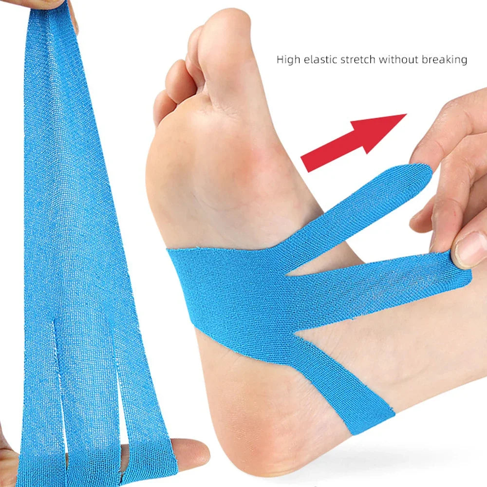 Waterproof Kinesiology Tape for Plantar Fasciitis and Joint Support