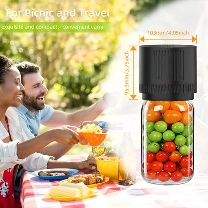 Vacuum Sealing Kit for Wide and Regular Mouth Mason Jars
