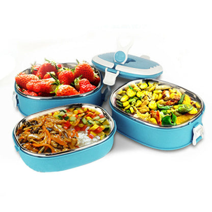 Stainless Steel Insulated Lunch Box for Students with Thermal Food Warming Container