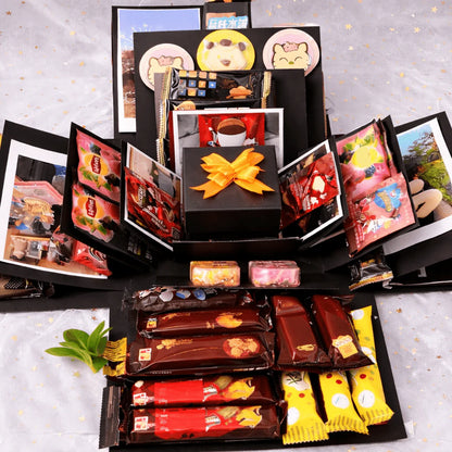 Handmade Pop-Up Memory Box Set for Custom Photo Keepsakes