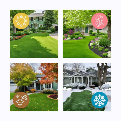 Biodegradable Grass Seed Mat with Embedded Fertilizer and Dual Fabric Layers