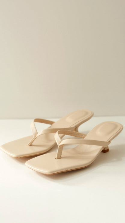 Jessica Thong Kitten Heel Sandaler