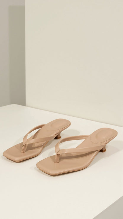 Jessica Thong Kitten Heel Sandaler
