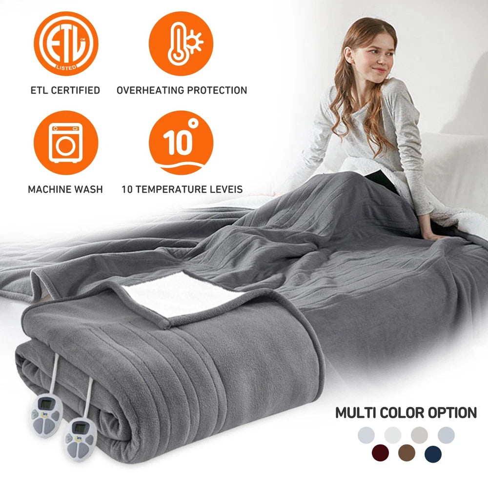 Clauna - Heated Throw Blanket