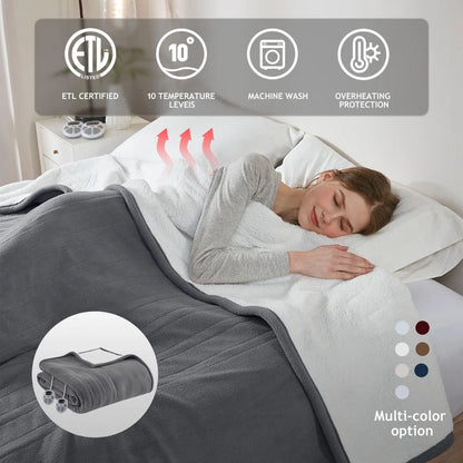 Clauna - Heated Throw Blanket