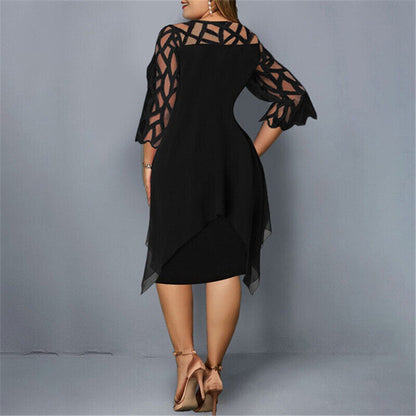 Siena Lace Sleeve Midi