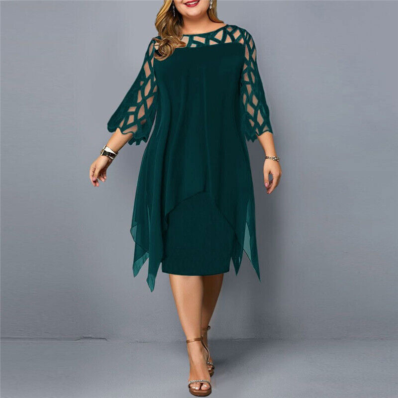Siena Lace Sleeve Midi