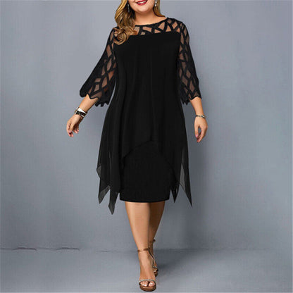Siena Lace Sleeve Midi