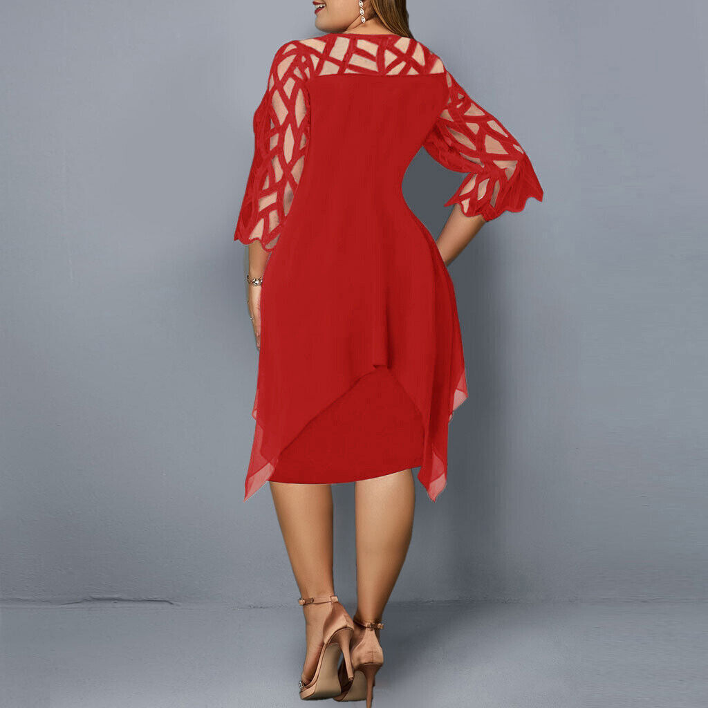 Siena Lace Sleeve Midi
