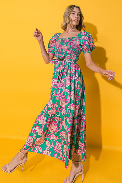 Luna Poplin Ankle Dress