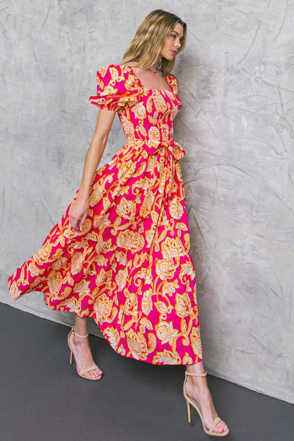 Luna Poplin Ankle Dress