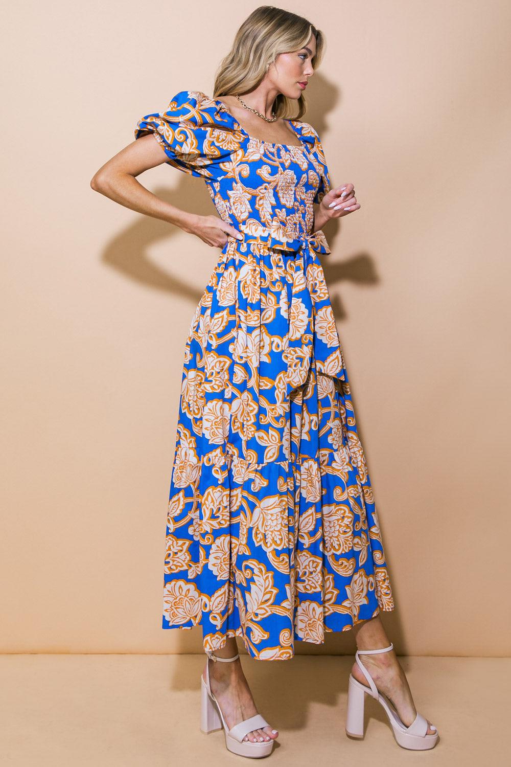Luna Poplin Ankle Dress