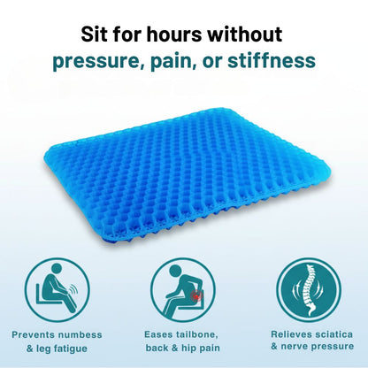 CoolGel+  Discomfort-Free Seat Cushion