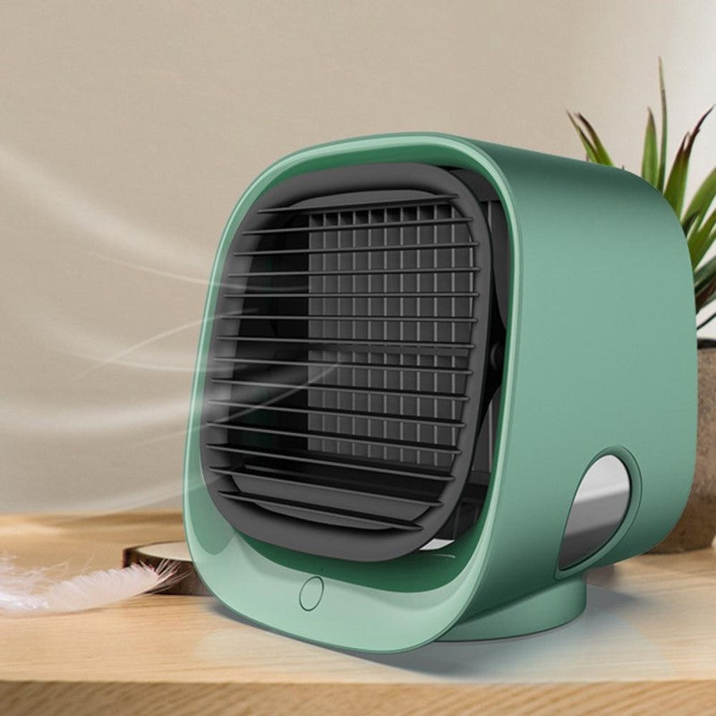 Portable Air Conditioner with Misting Humidifier and Quiet Fan for Desks