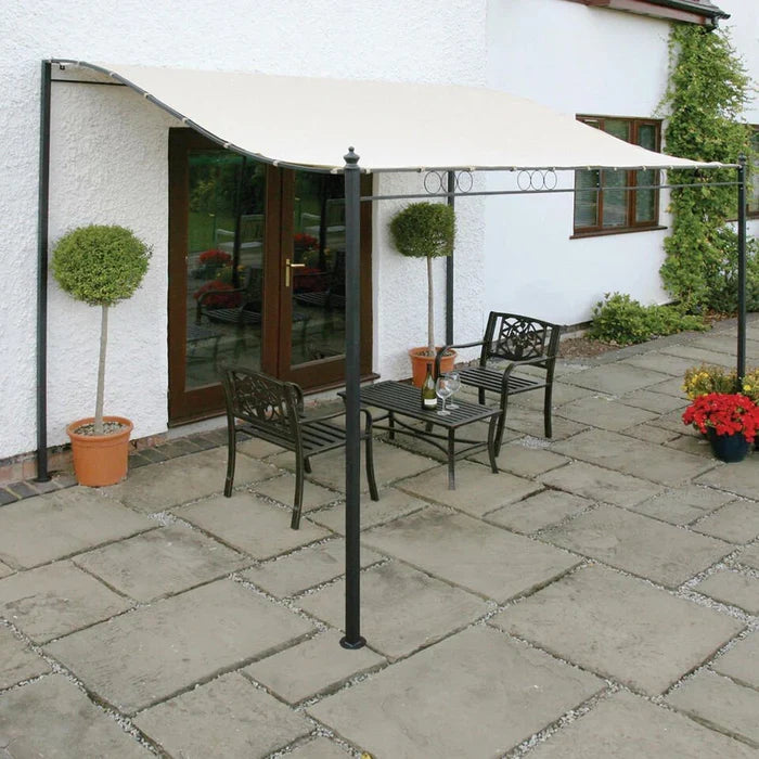 Outdoor Shade Sail with Rain Protection and UV Blocking, 90% Sunshade