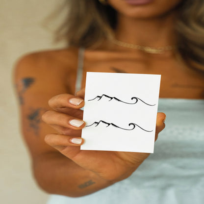 Temporary Tattoo Sheet with Custom Design Option and 7-Day Wear Time