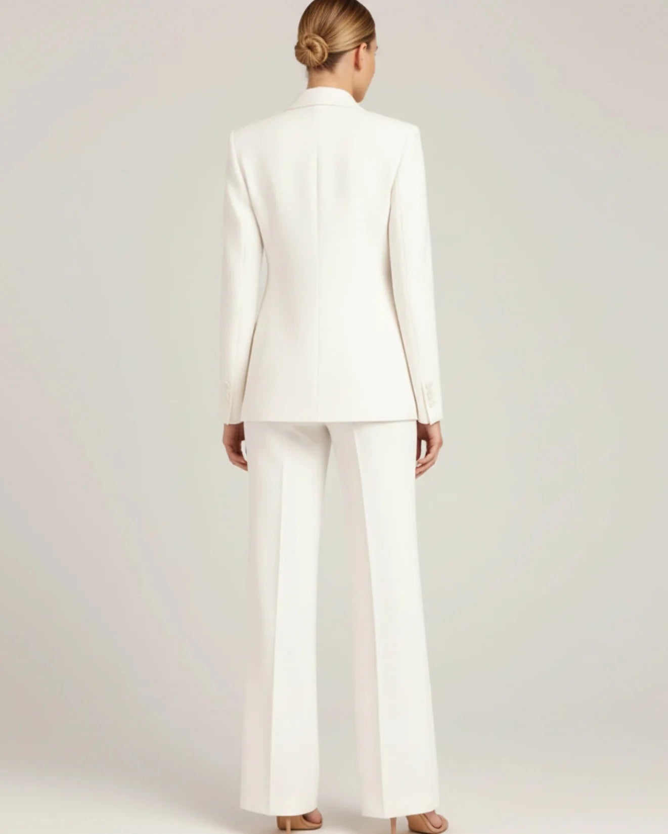Modern Wide Leg Suit
