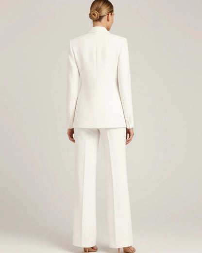 Modern Wide Leg Suit