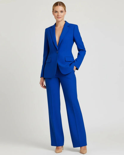 Modern Wide Leg Suit